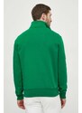 Mikina Polo Ralph Lauren pánská, zelená barva, s potiskem