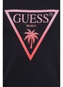 Tričko Guess černá barva, s potiskem, F4GI00 J1311