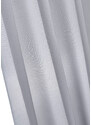 bonprix Jednobarevná záclona (2 ks v balení) Stříbrná