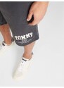 Tommy Jeans Kalhoty 'Athletic' černá / offwhite