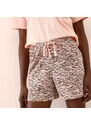 Blancheporte Pyžamo se šortkami a zebřím vzorem růžová/hnědošedá 34/36