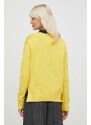 Bavlněný svetr Polo Ralph Lauren žlutá barva, lehký