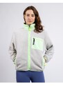 Patagonia W's Synch Jacket Oatmeal Heather w/Salamander Green