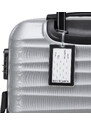 Střední kufr s visačkou Wittchen, šedá, ABS