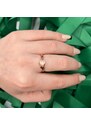 OLIVIE Stříbrný prsten MĚSÍČNÍ KÁMEN 7754