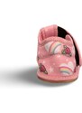 Barefoot bačkory Ef Pink Unicorn sandálkové 386