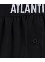 Pánské klasické boxerky s knoflíčky ATLANTIC 2PACK - černé, modré