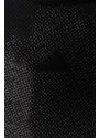 Dětská mikina adidas černá barva, s kapucí, vzorovaná
