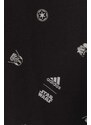 Dětské tričko adidas x Star Wars černá barva