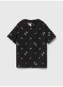 Dětské tričko adidas x Star Wars černá barva
