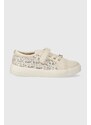 Dětské sneakers boty Michael Kors béžová barva