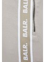 Tepláky BALR. Q-Tape béžová barva, s aplikací, B1411 1088