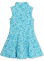 Dívčí šaty Michael Kors tyrkysová barva, mini
