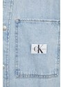 Džínová košile Calvin Klein Jeans pánská, regular, s klasickým límcem