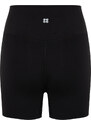 Trendyol Black Brushed Soft Inner Waist Pocket Detail Knitted Sports Shorts Tights