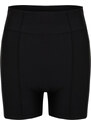 Trendyol Black Gathering Stitch Detail Knitted Sports Shorts Tights