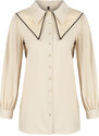 Trendyol Stone Collar Detailed Cotton Woven Shirt
