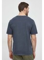 Bavlněné tričko Pepe Jeans šedá barva, s aplikací