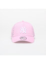 Kšiltovka New Era New York Yankees League Essential Trucker Cap Pink/ White