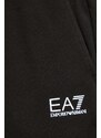 Tepláková souprava EA7 Emporio Armani černá barva