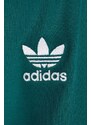 Mikina adidas Originals pánská, zelená barva, s aplikací, IP0417