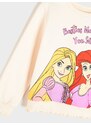 Sinsay - Mikina Disney Princesses - krémová