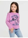 Sinsay - Tričko s dlouhými rukávy Minnie Mouse - fialová