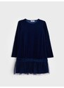 Sinsay - Šaty s tylem - námořnická modrá
