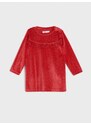 Sinsay - Šaty s ozdobným volánem - červená
