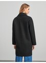 Sinsay - Dvouřadý kabát - černá