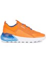 Dětské sneakers boty Geox ACTIVART ILLUMINUS oranžová barva