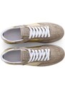 Semišové sneakers boty Kennel & Schmenger Crack hnědá barva, 31-21500