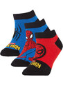 DEFACTO Boy Spiderman Licensed 3 piece Short Socks