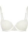 Trendyol Bridal White Lace Accessory Detail Covered Knitted Bra