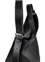 Bagind Tvoye Sirius - dámská kožená kabelka v elegantní černé