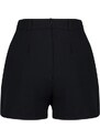 Trendyol Black Pocket Detailed Woven Shorts