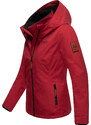 Dámská outdoorová bunda s kapucí Erdbeere Marikoo - DARK RED
