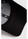 Bavlněná baseballová čepice New Era CHICAGO BULLS černá barva, s aplikací
