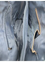 Tapple Velká šedobéžová kabelka přes rameno s šikmými vzory