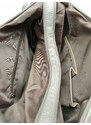 Tapple Velký šedobéžový kabelko-batoh 2v1 s kapsami