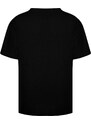 Trendyol Black Regular/Regular Fit Textured Cropped Collar 100% Cotton T-Shirt