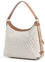 Michael Kors hobo velká kabelka logo vanilla