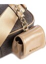 Michael Kors jet set crossbody kabelka s kapsičkou logo hnědá camel