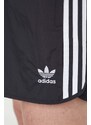 Kraťasy adidas Originals Adicolor Sprinter pánské, černá barva, HS2069