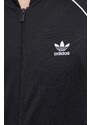 Mikina adidas Originals Classics SST Track Jacket pánská, černá barva, s aplikací, IM4545
