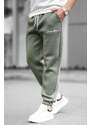 Madmext Khaki Basic Regular Fit Tracksuit 6521