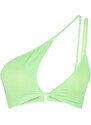 Trendyol Green One-Shoulder Cut Out/Windowed Bikini Top