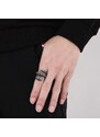 Royal Fashion pánský prsten Had KR104866-KJX