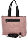INT COMPANY Stylová dámská kabelka přes rameno Oxillia, růžová
