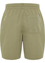 Trendyol Light Khaki Regular Fit Paper Touch Shorts Bermuda